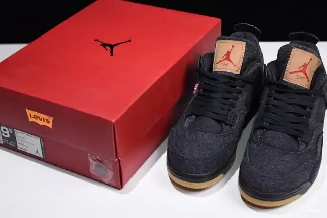 Bmlin shoes 4 AO2571-001 Air 'black' Jordan Levi's x 0524